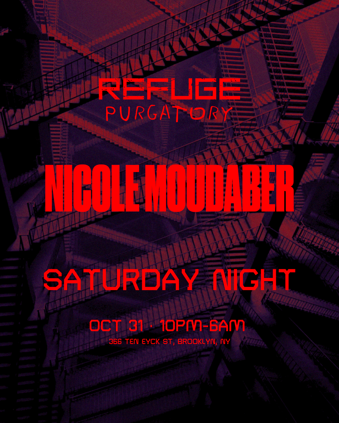 PURGATORY: Saturday Night with Nicole Moudaber