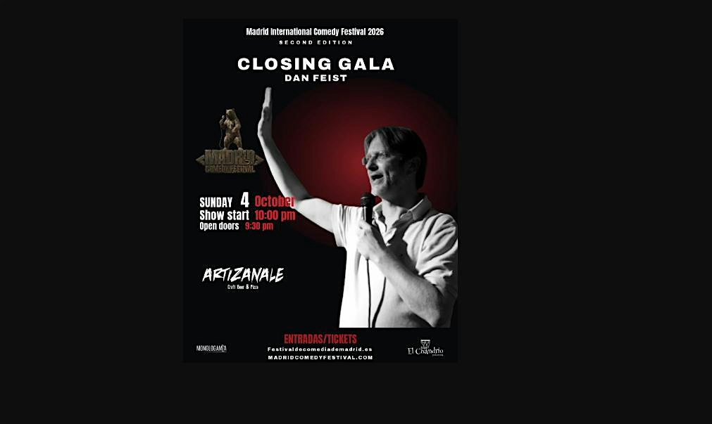 Closing Gala with Dan Feist