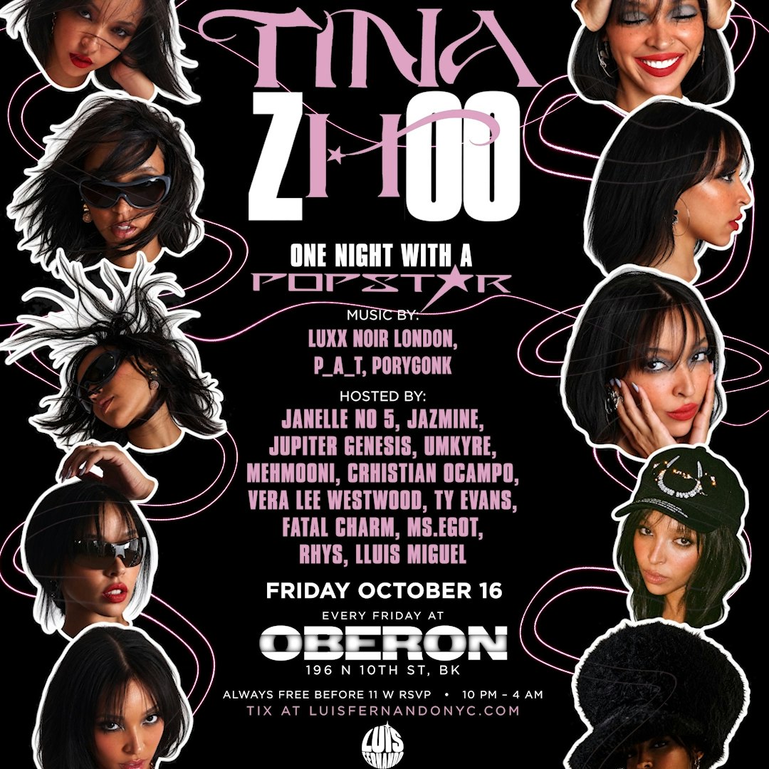 TinaZhOO - a night with a popstar