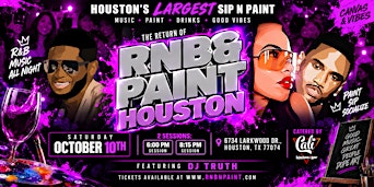 R&B N Paint: Canvas & Vibes | Houston – October 10