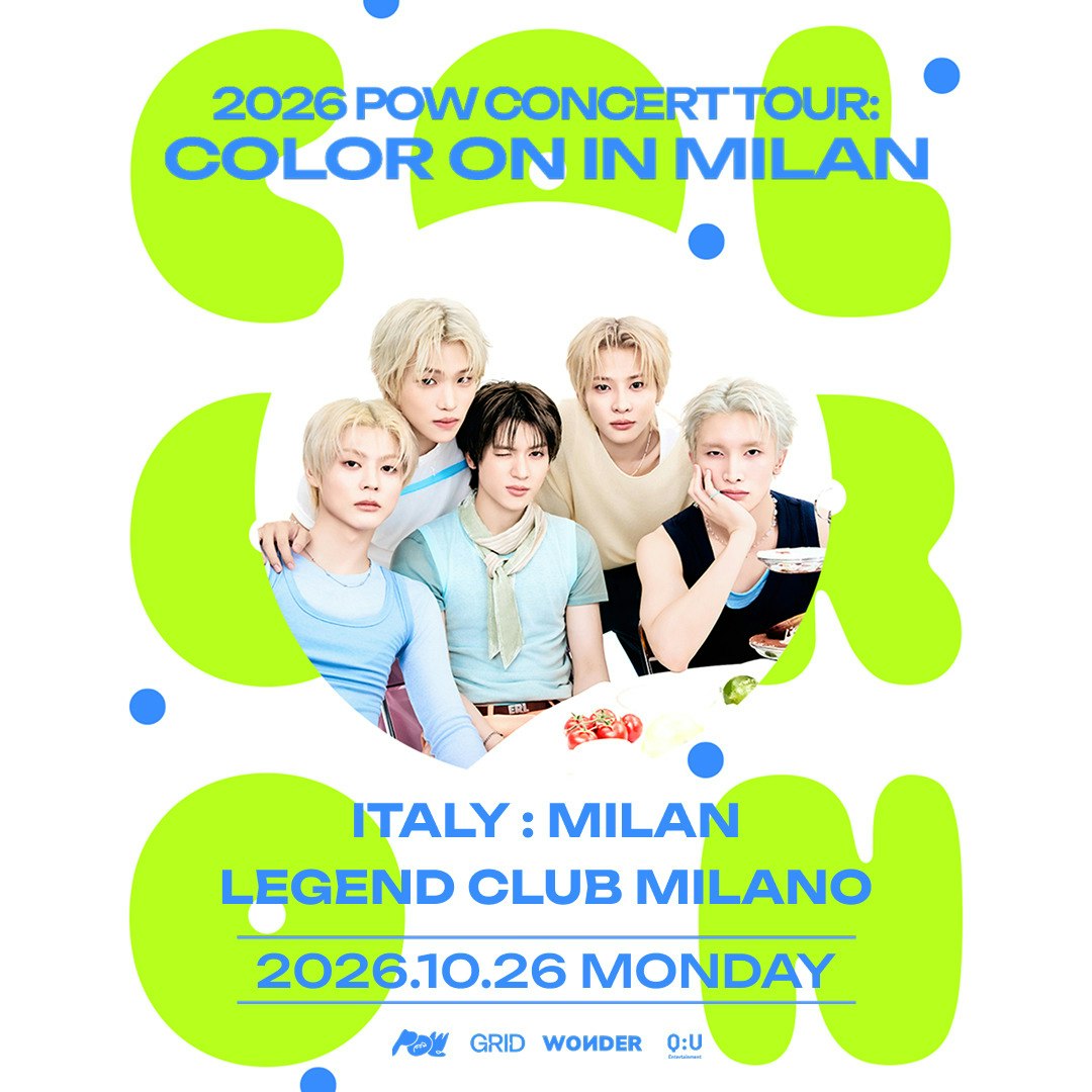 POW Concert Tour: Color On In Milan