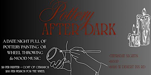 Pottery After Dark at The Pottery Shop (DI & Durango)