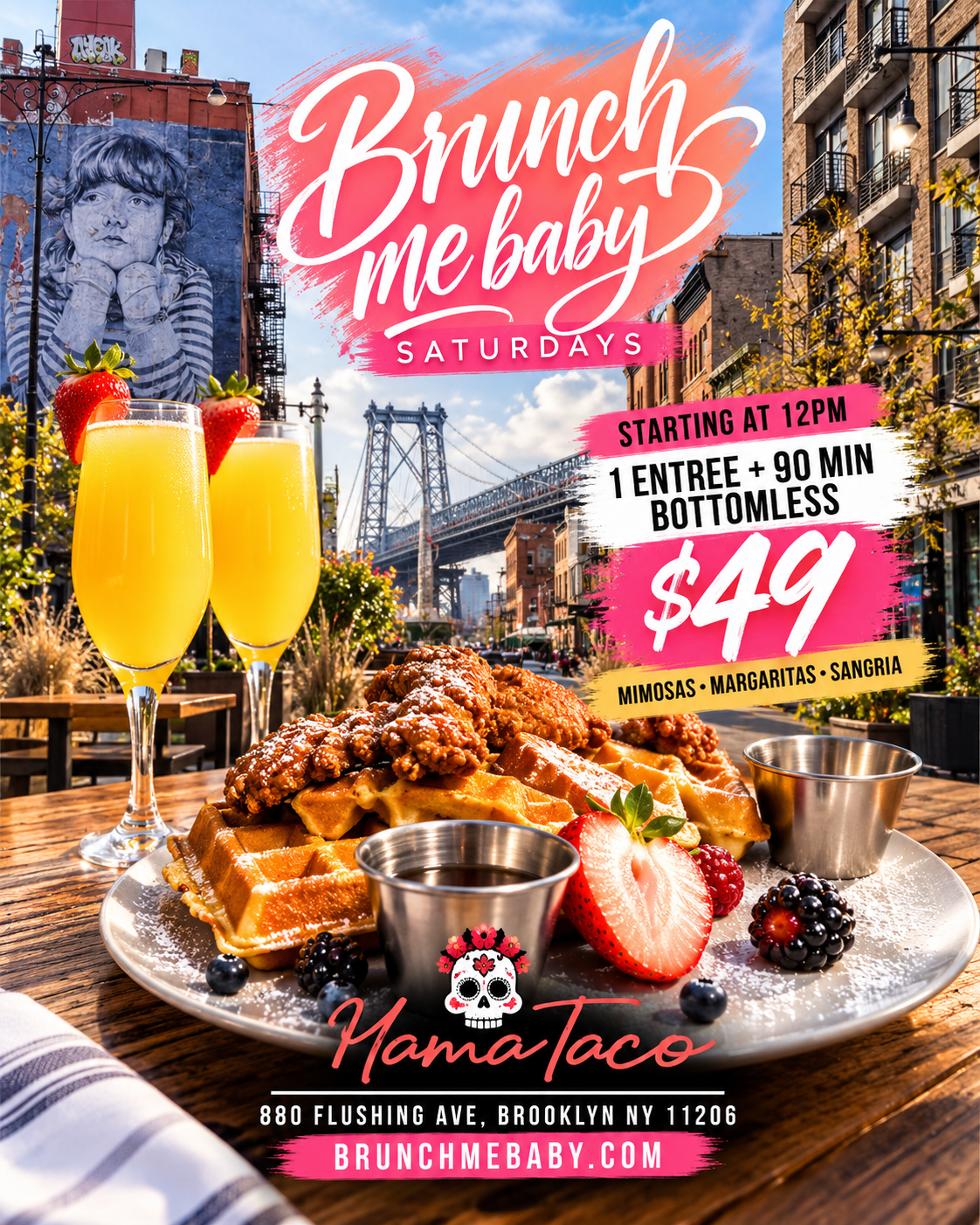 Brunch Me Baby Saturdays: Caribbean x Urban Bottomless Brunch & Day Party