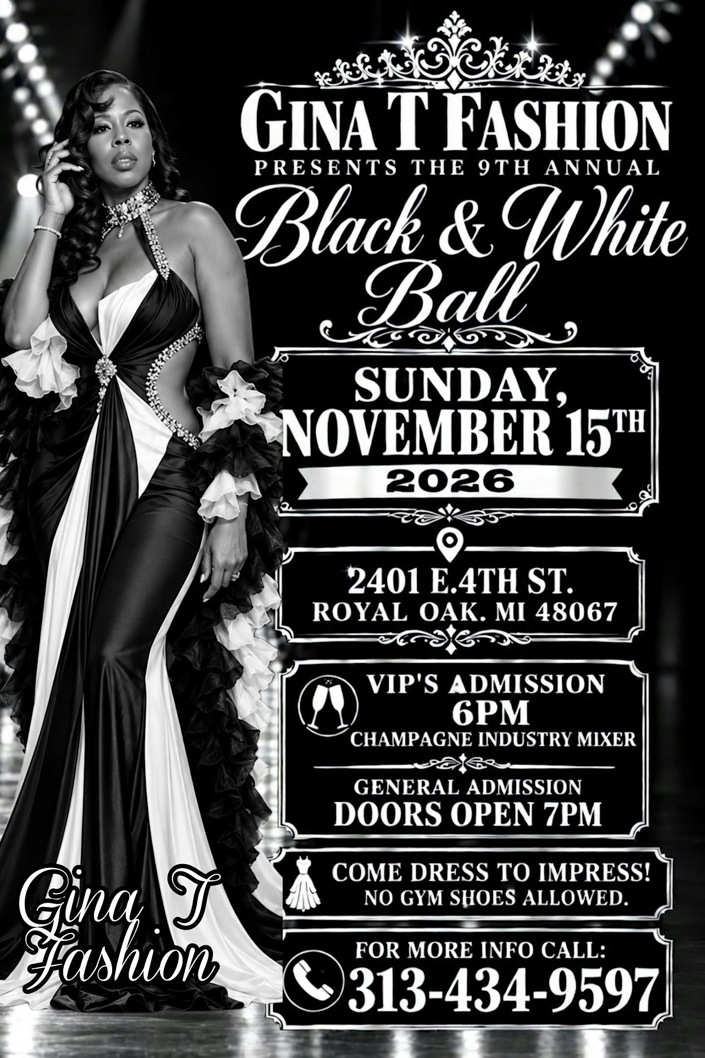 Black & White Fashion Ball