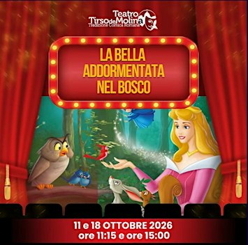 Spettacolo per bambini "La bella addormentata nel bosco"