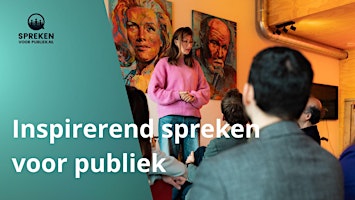 Inspirerend spreken voor publiek