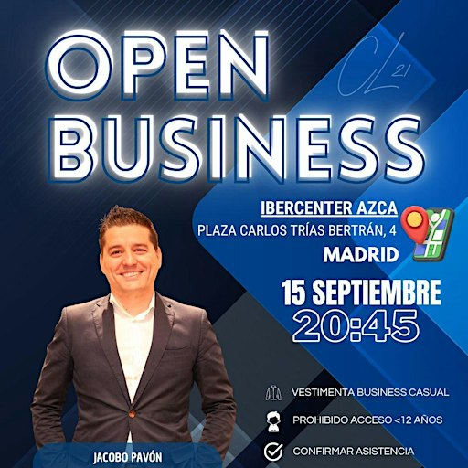 OPEN BUSINESS - EMPRENDER PARA NO DEPENDER