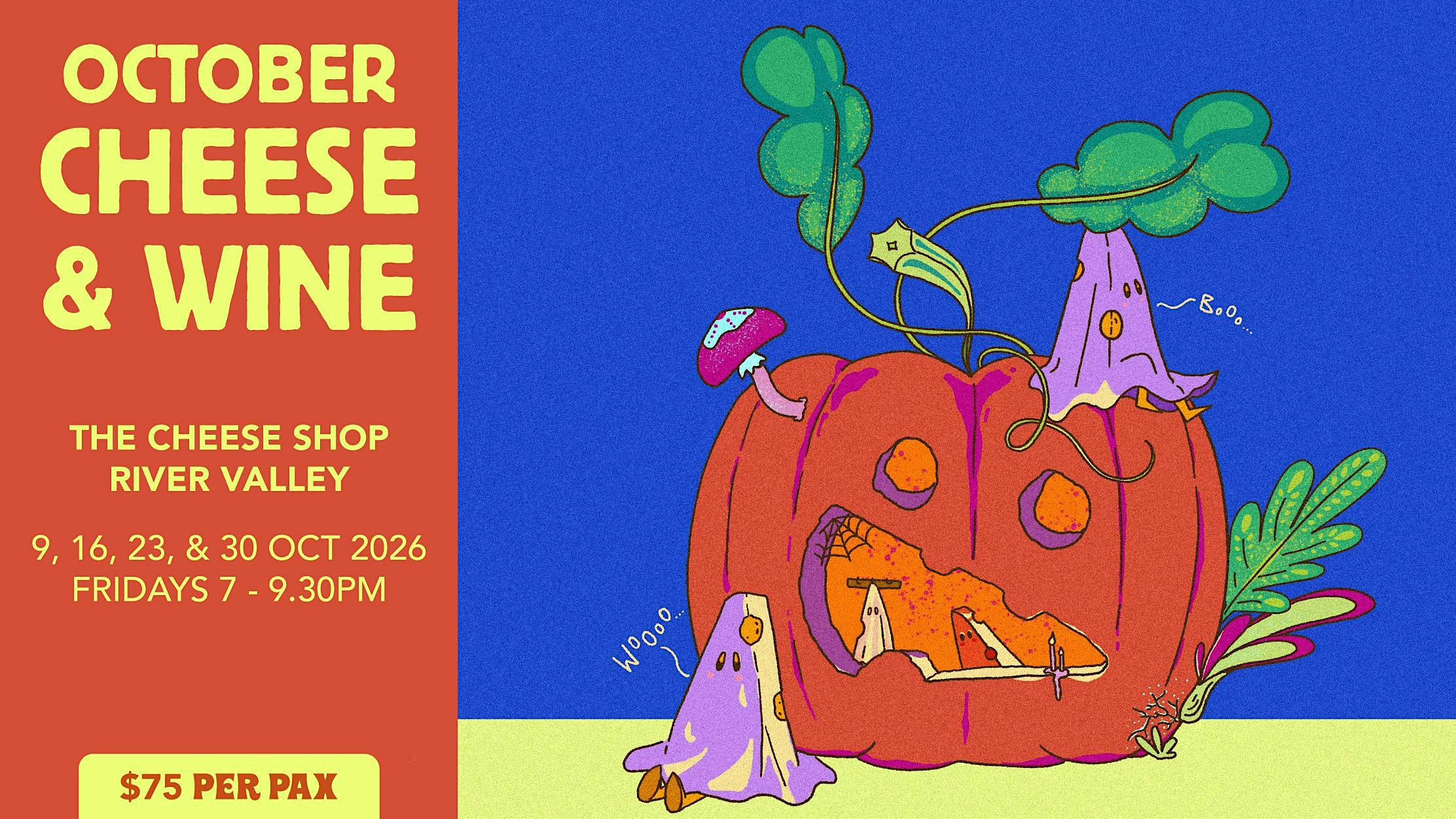 Cheese & Wine Night (River Valley) - 06 Nov, Fri