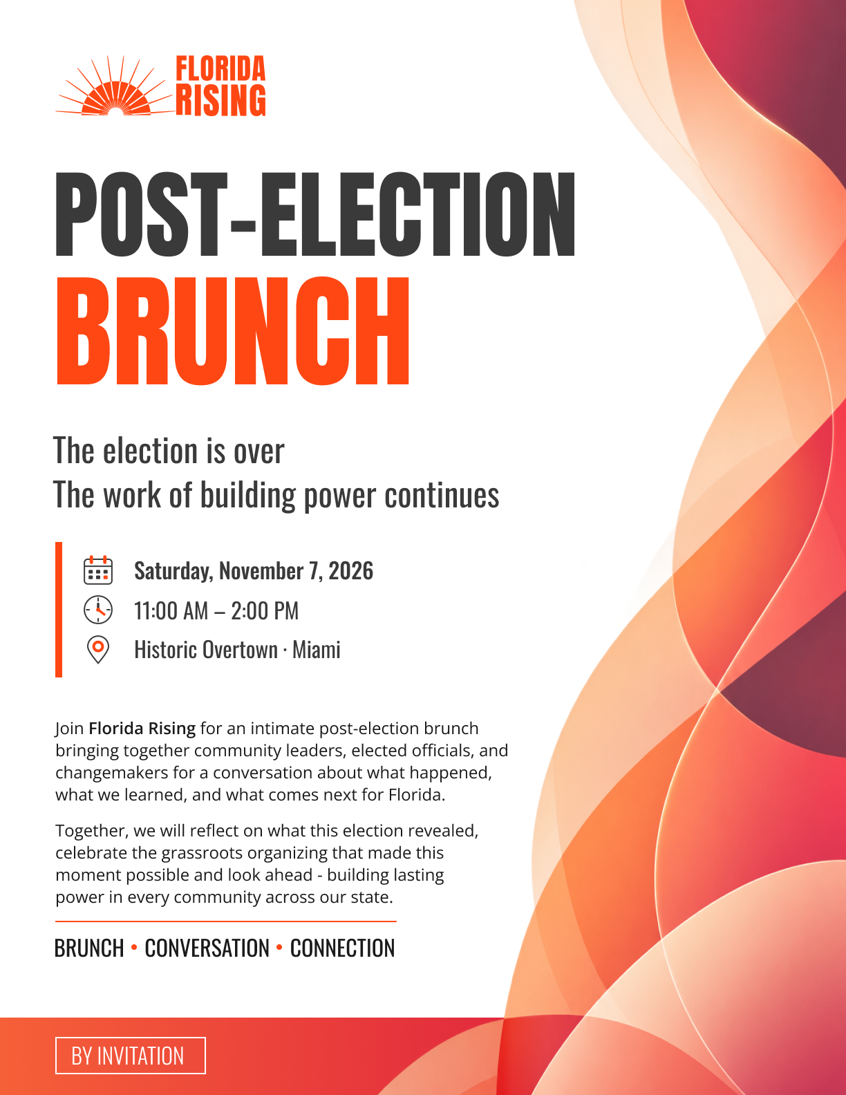 Florida Rising Post-Election Brunch