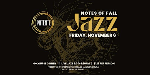 Notes of Fall Jazz Dinner