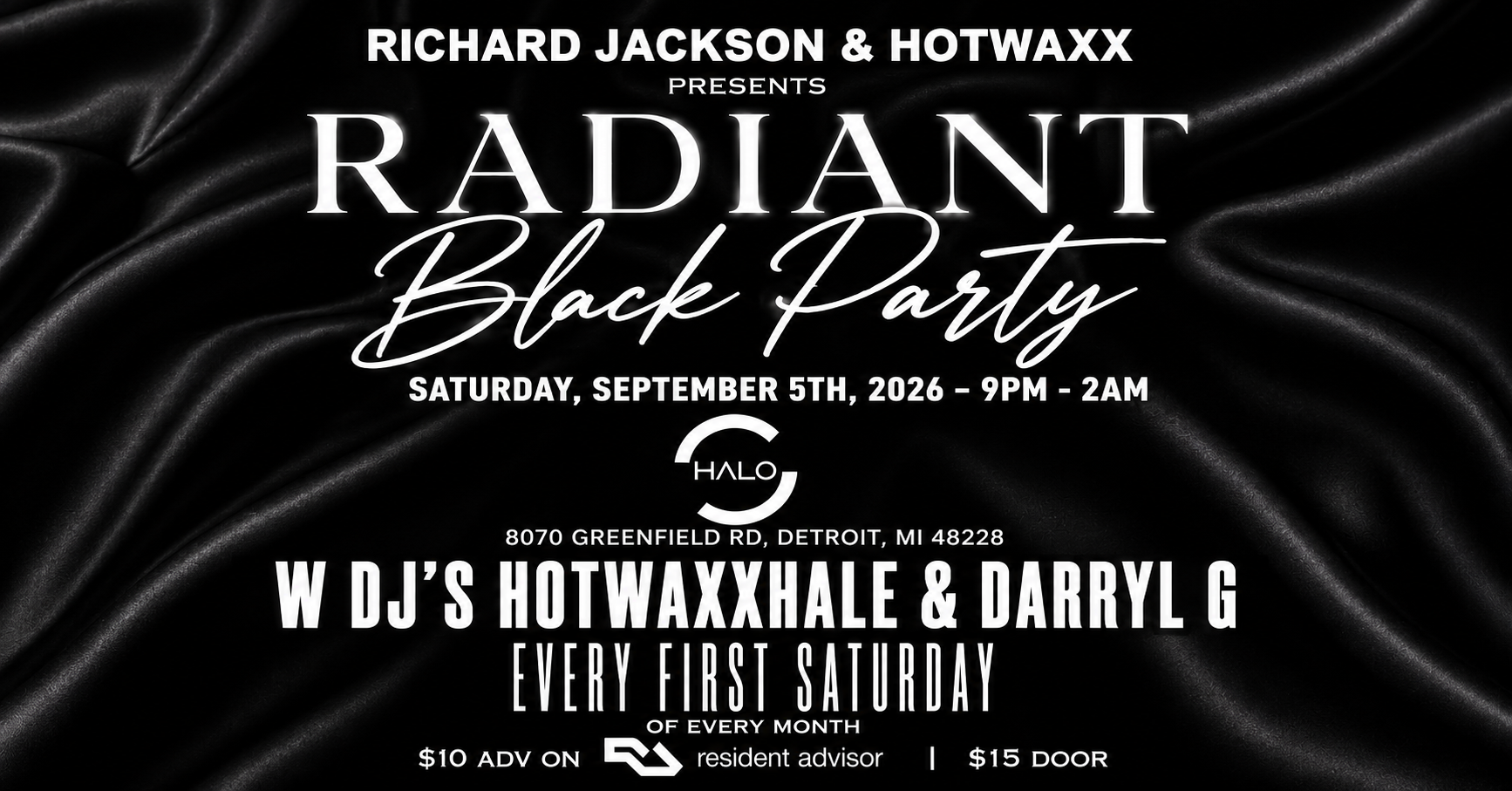 RADIANT BLACK PARTY