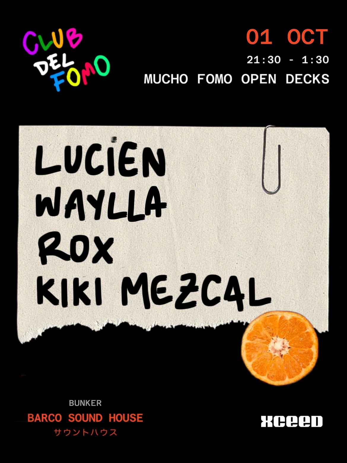 Club del Fomo : Open Decks