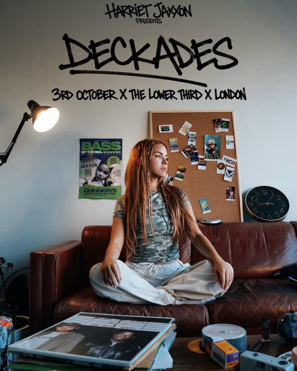 Harriet Jaxxon presents 'Deckades' London