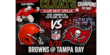 CLEVELAND BROWNS vs. TAMPA BAY BUCCANEERS — BROWNS WATCH PARTY