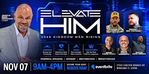 ELEVATE HIM 2026  KINGDOM MEN RISING