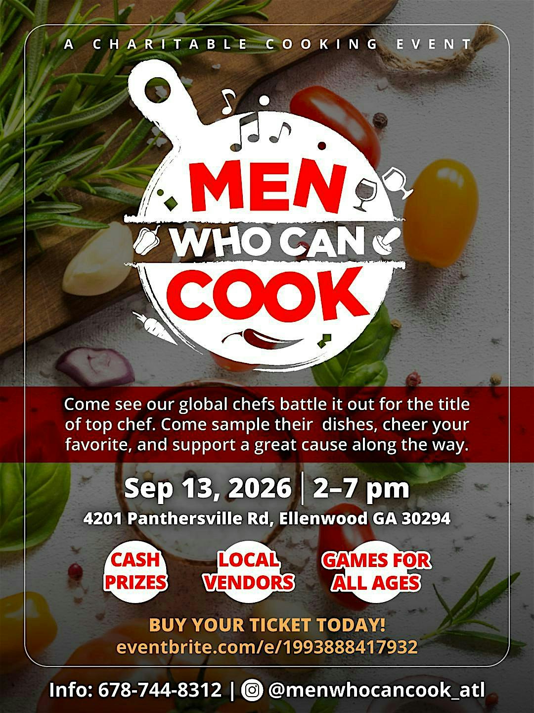 Men Who Can Cook Atlanta 2026