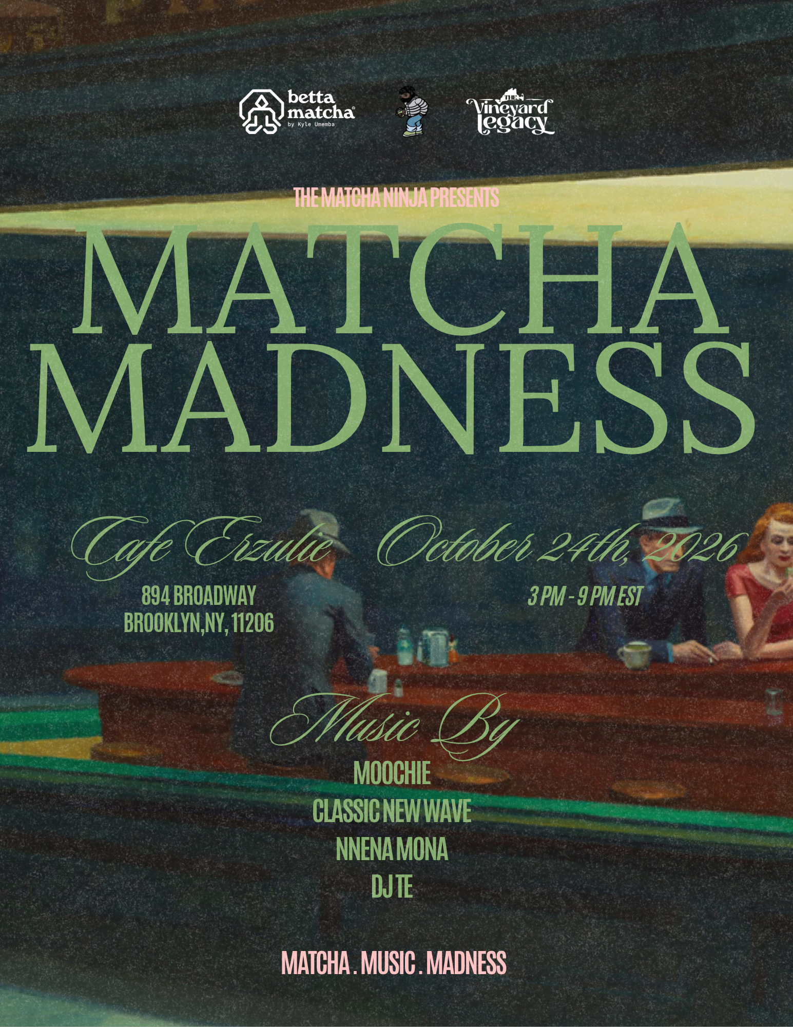 MATCHA MADNESS: BROOKLYN TAKEOVER 🍵🥷
