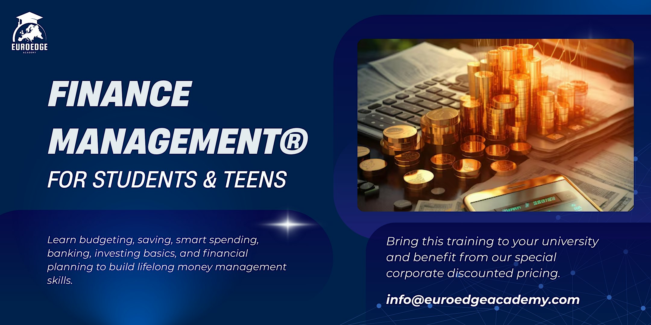 Finance Management for Students & Teens® -1 day Workshop in Glasgow