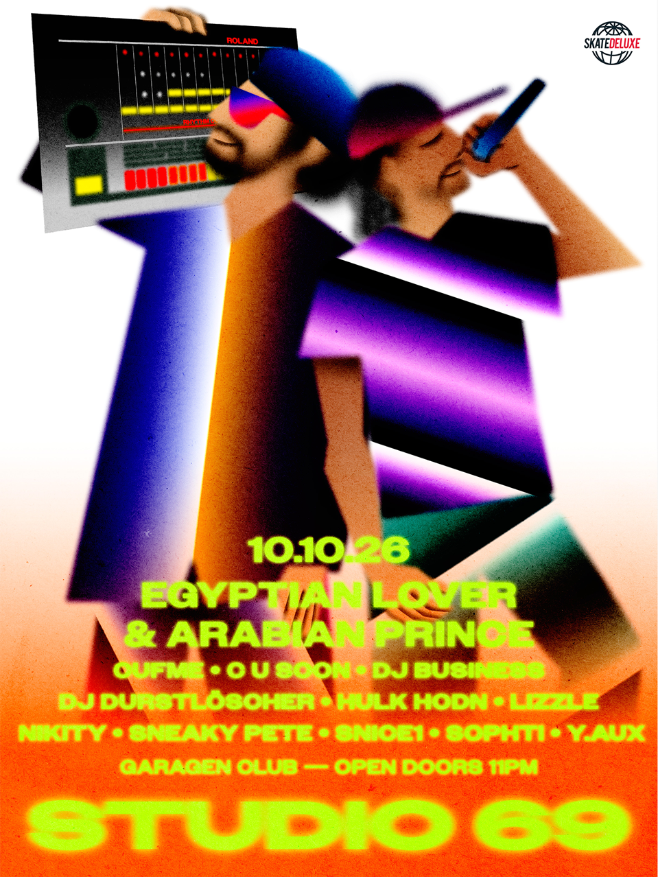 STUDIO 69 w/ Egyptian Lover & ARABIAN PRINCE