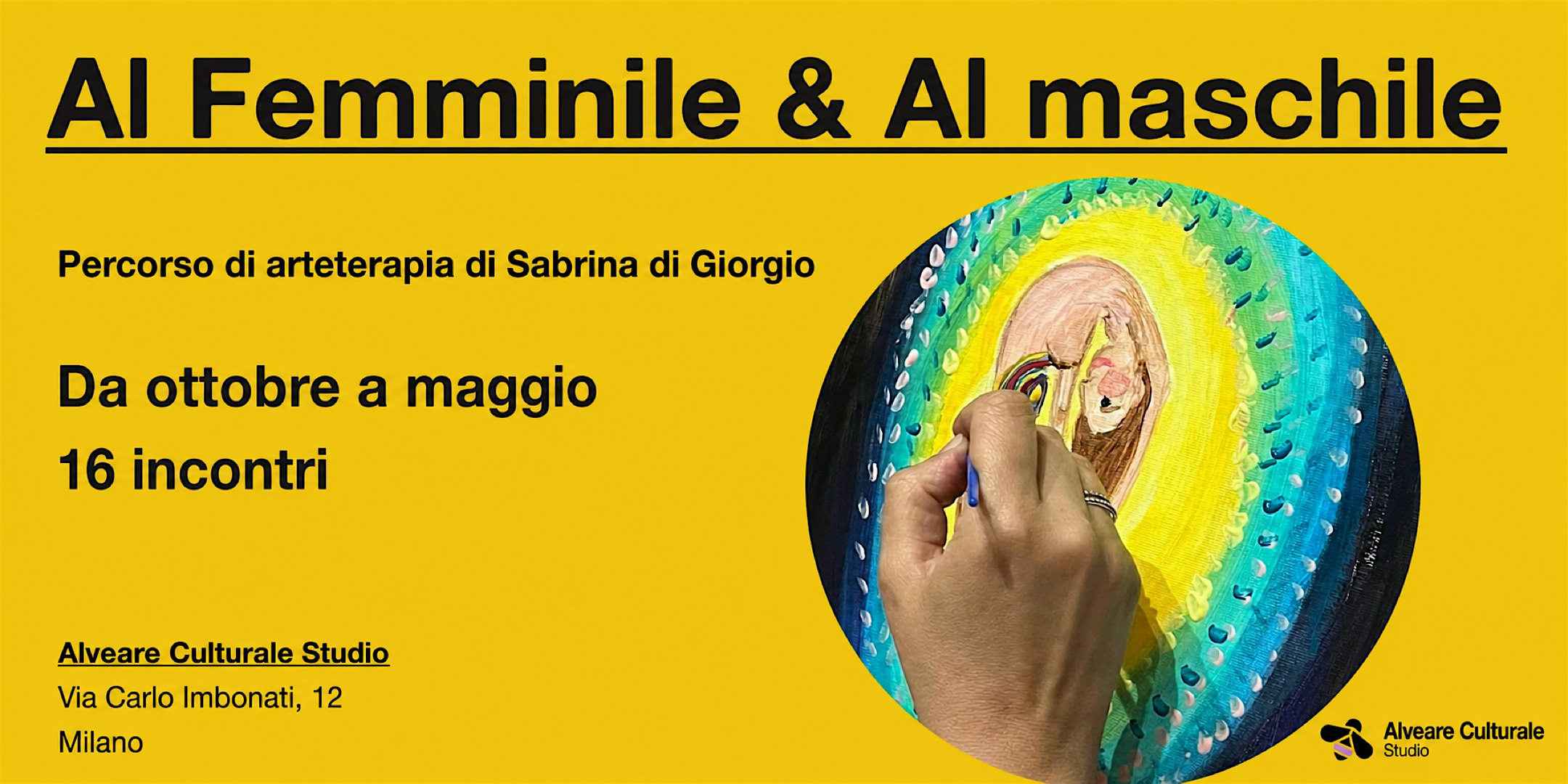 Al Femminile & Al maschile, percorso di arteterapia