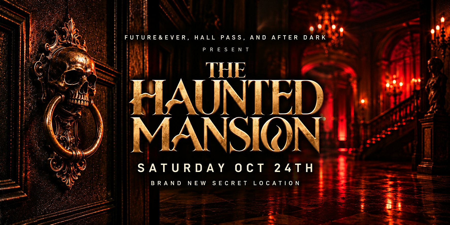 THE HAUNTED MANSION | Halloween Pop Up Party