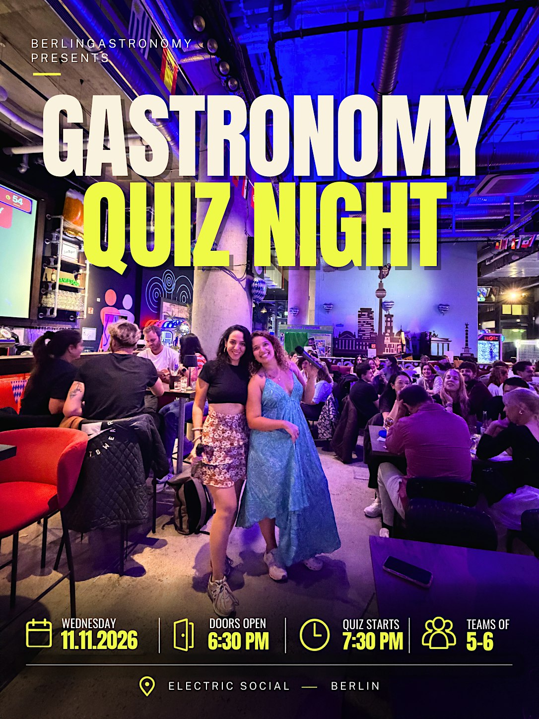 Berlin Gastronomy Quiz Night