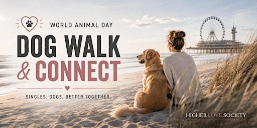 Dog Walk & Connect Beach Scheveningen Higher Love Society
