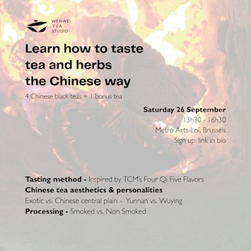 Learn how to taste black tea the Chinese way_Brussels