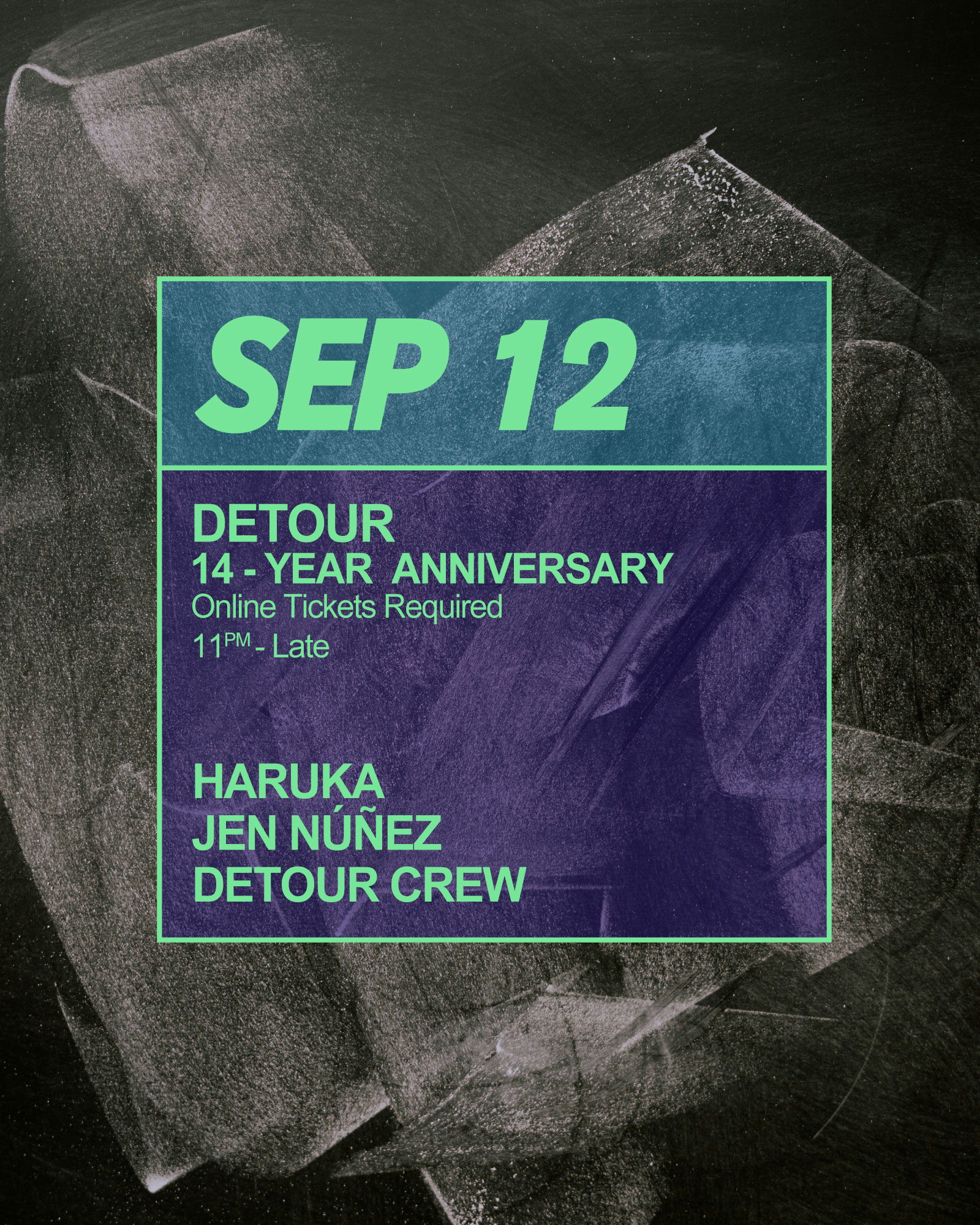 DETOUR 14-Year Anniversary: Haruka & Jen Núñez