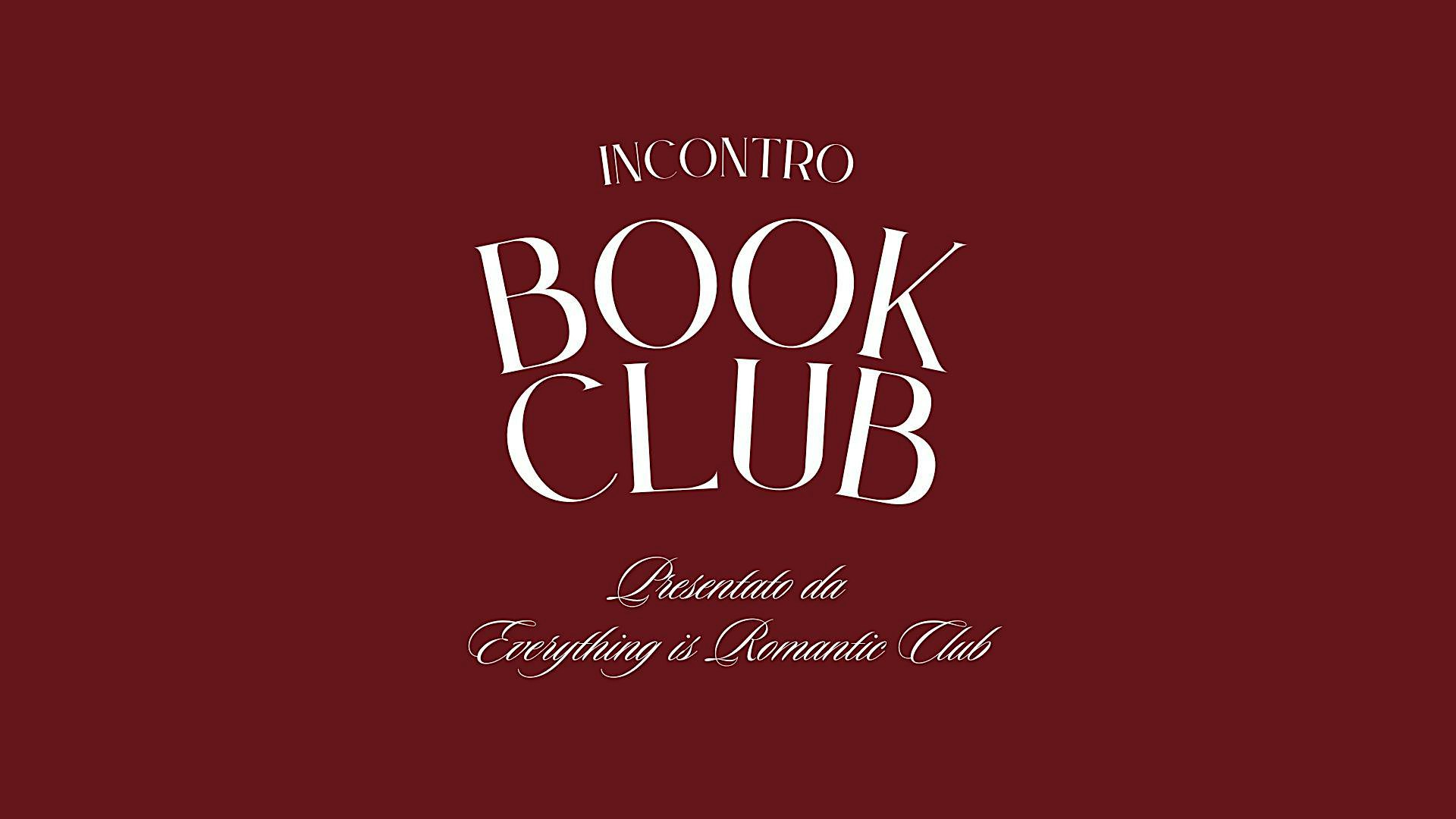 Everything is Romantic bookclub settembre 2026