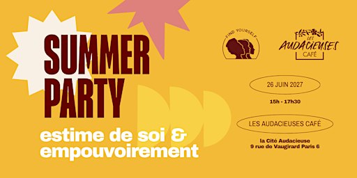 Summer Party - Introspection, chill & paint et sororité !