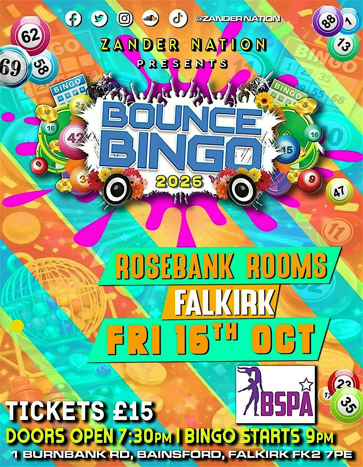 Zander Nation Presents Bounce Bingo