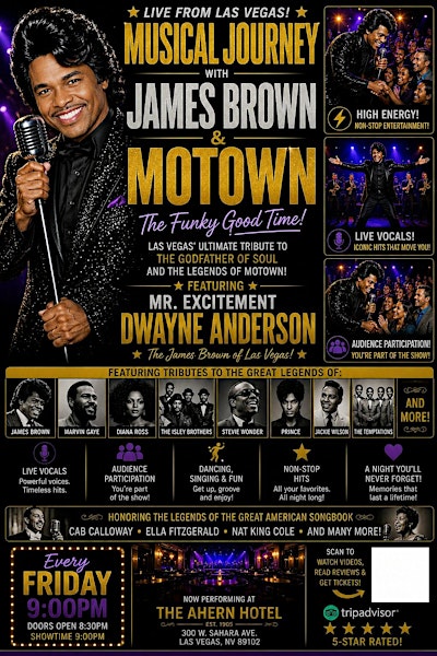 The Razzle Dazzle Show: Musical Journey with James Brown & Motown