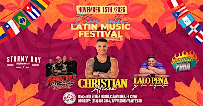 I Love Salsa Latin Music Festival w/Christian Alicea