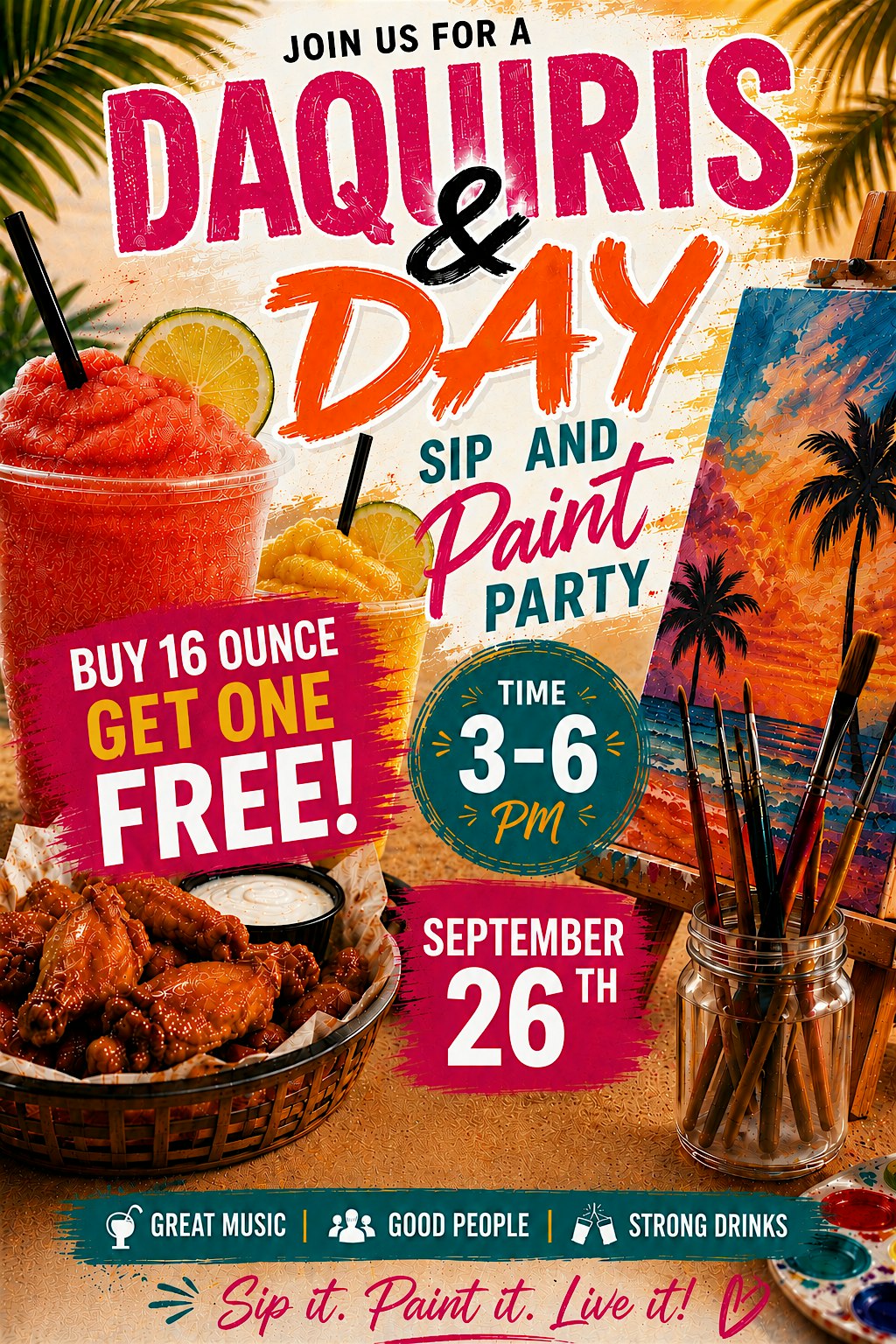 Daquiri Day Sip &Paint