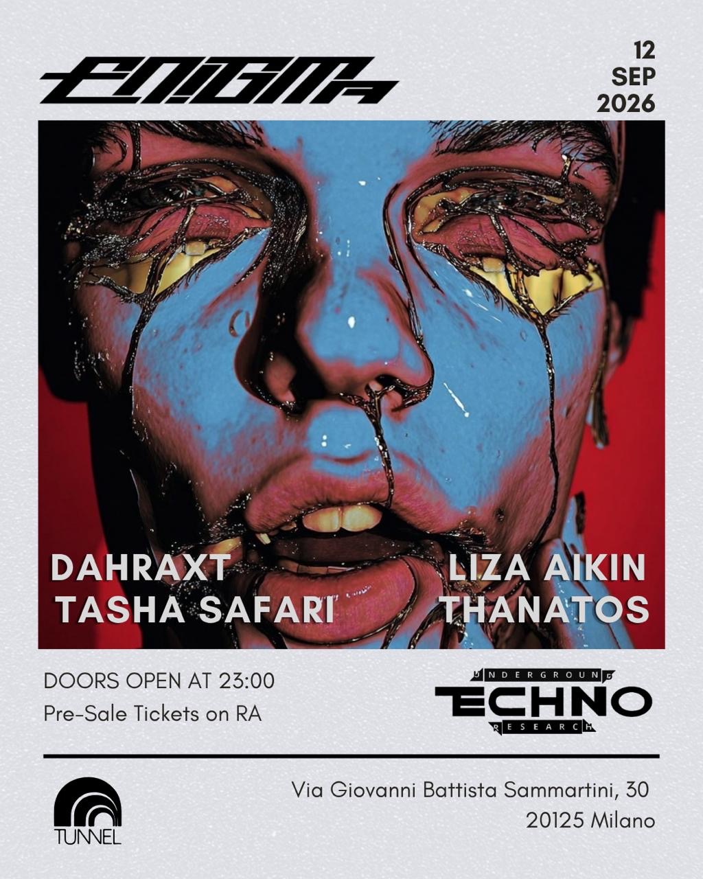 UTR x ENIGMA BERLIN - 8YR ANNIVERSARY