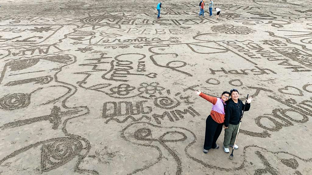 Community Art Making on the Beach - Let's Make Monumental Art Together!