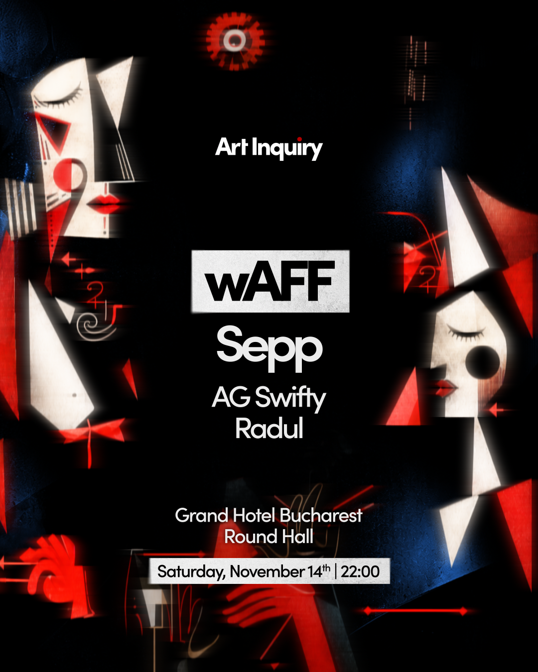 Art Inquiry // wAFF, Sepp, AG Swifty & more