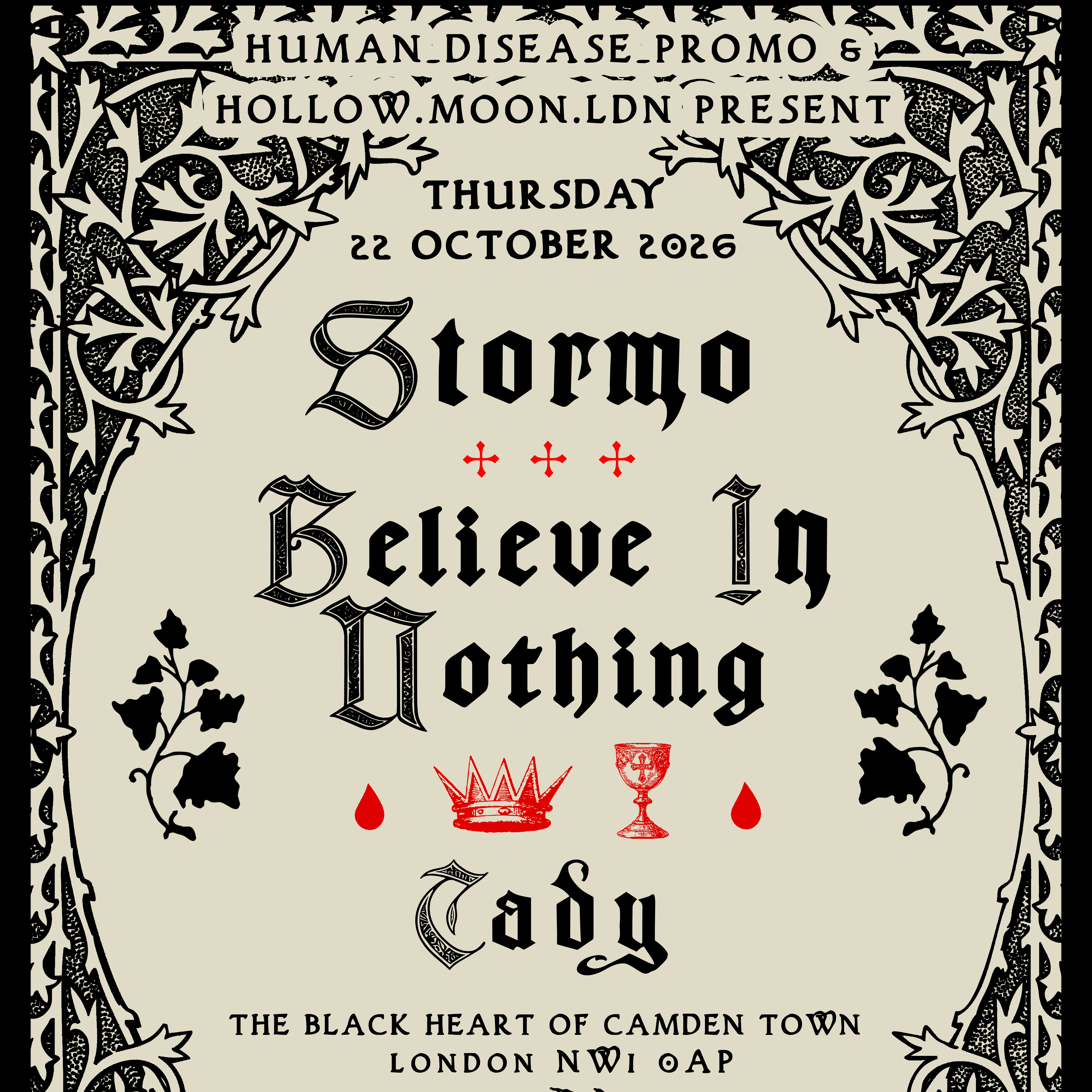 Stormo / Believe In Nothing / Cady