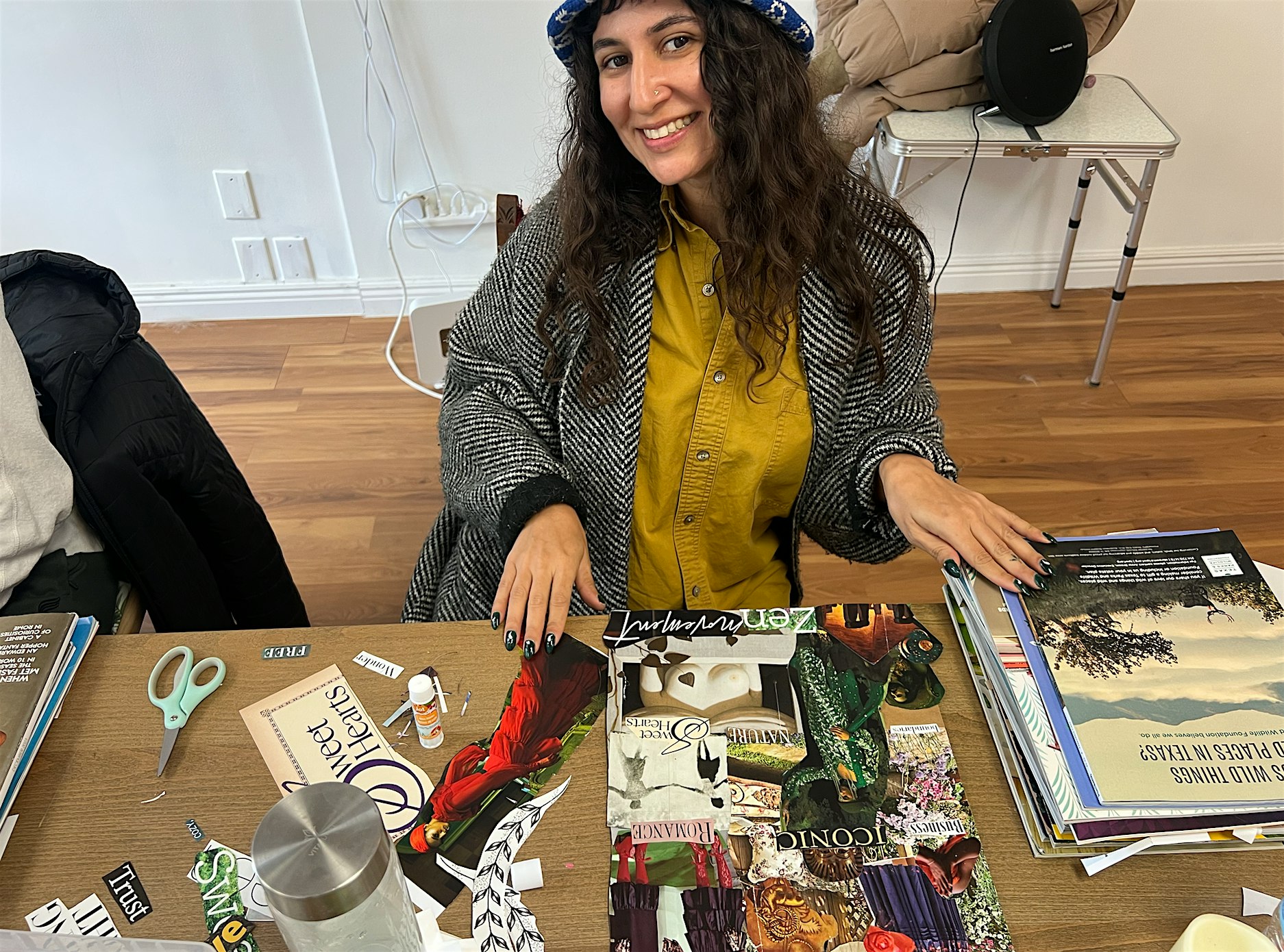 New Moon Tarot Vision Board Workshop