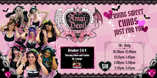 Amai Devil Maid Cafe at CAVE 2026