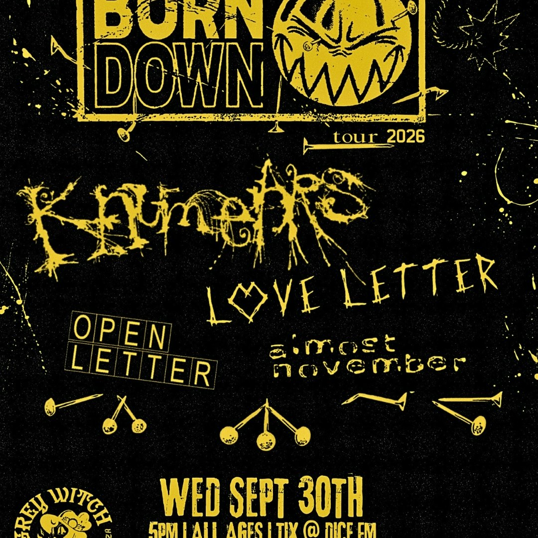 BurnDown Tour 2026: Knumears 