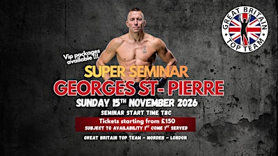 Georges St. Pierre Super Seminar