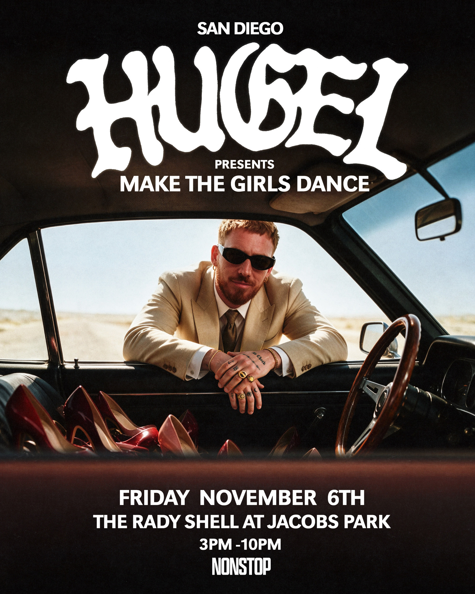 NONSTOP presents: HUGEL 'Make The Girls Dance'