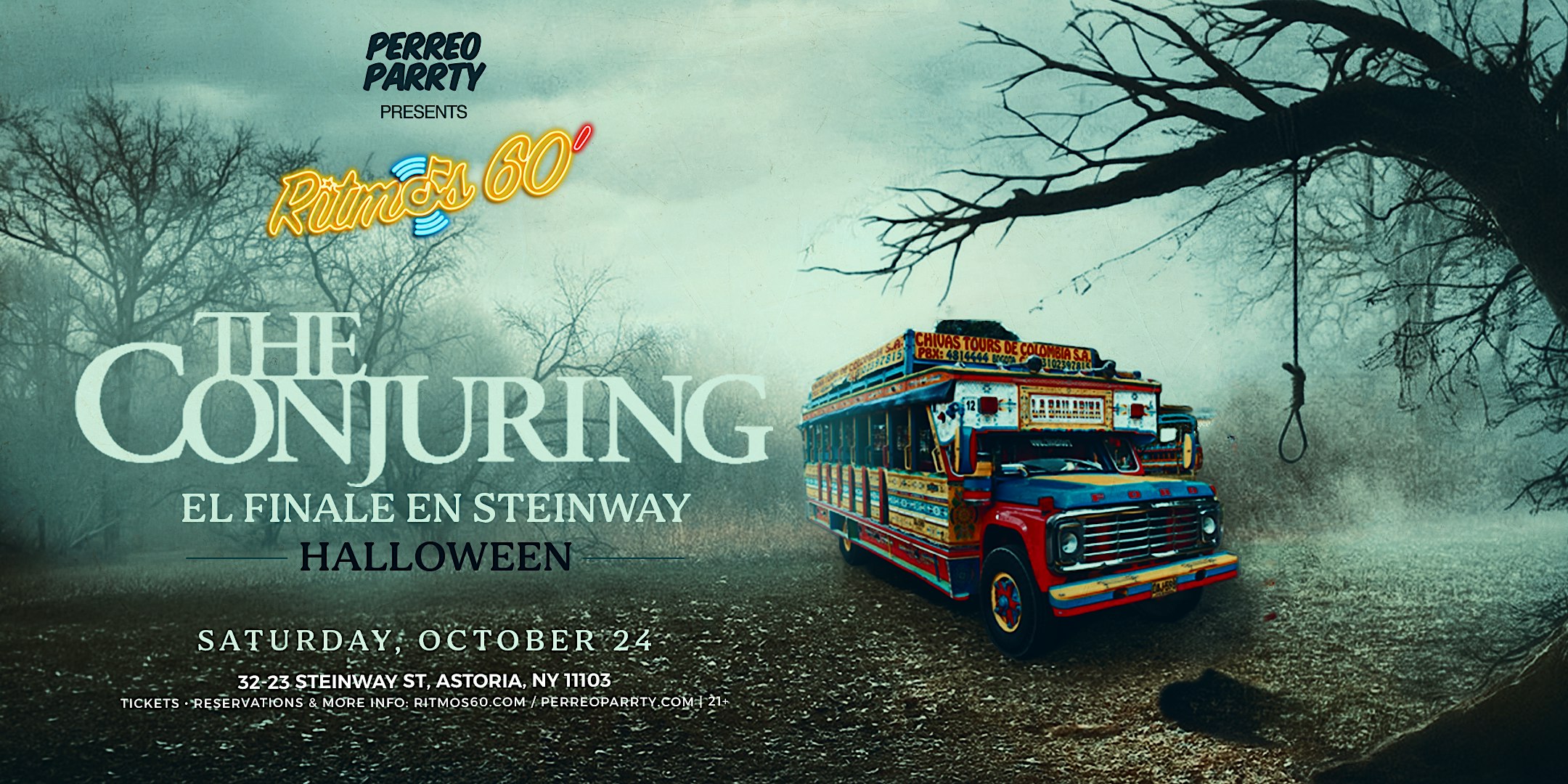 The Conjuring on Steinway Halloween Colombian Parrty