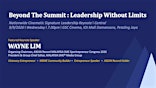 Beyond The Summit : Leadership Without Limits
