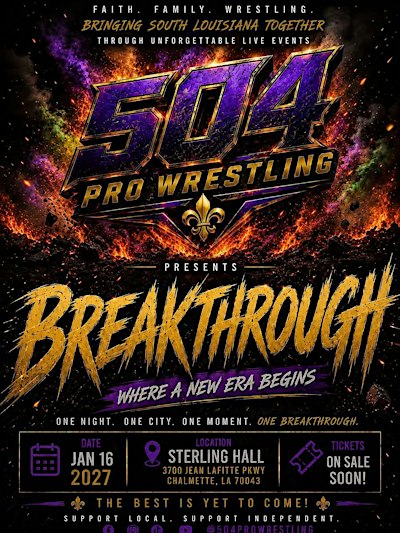 504 Pro Wrestling Presents BREAKTHROUGH