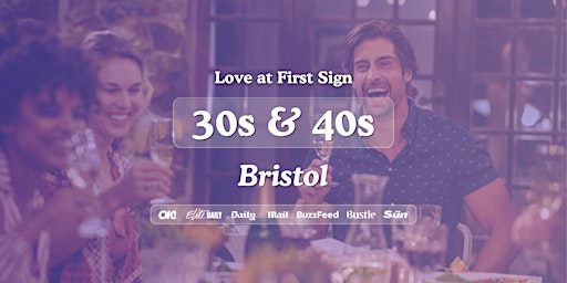 Bristol Singles Night, 30s & 40s | Slug & Lettuce | Love at First Sign