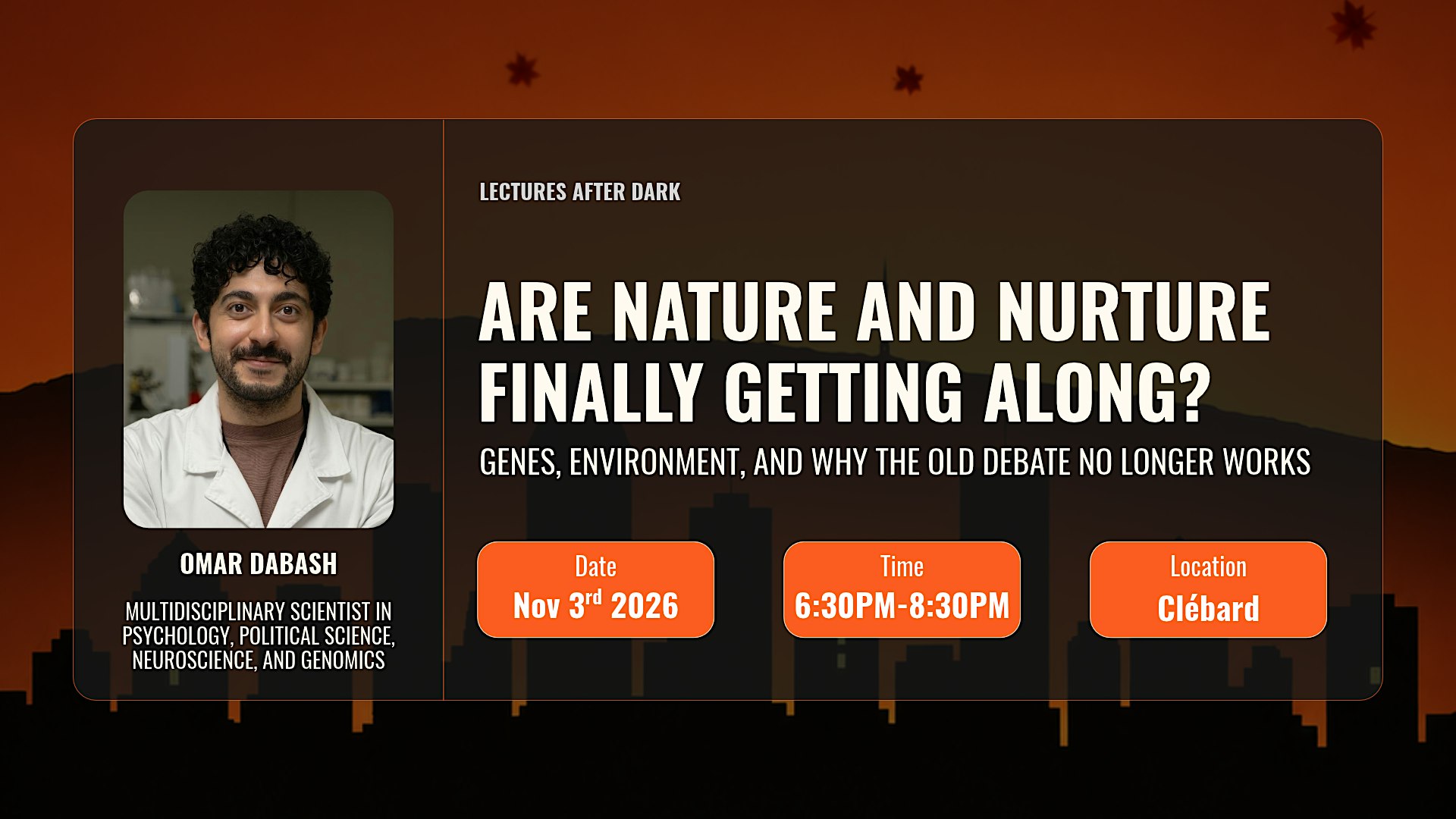 Are Nature and Nurture Finally Getting Along?