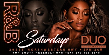 R&B Saturdays At Duo Lounge In Southfield
